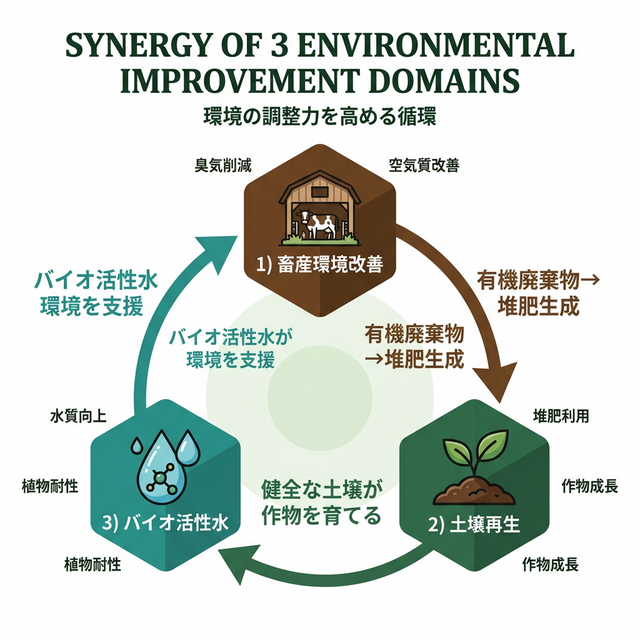 3領域の循環型環境改善